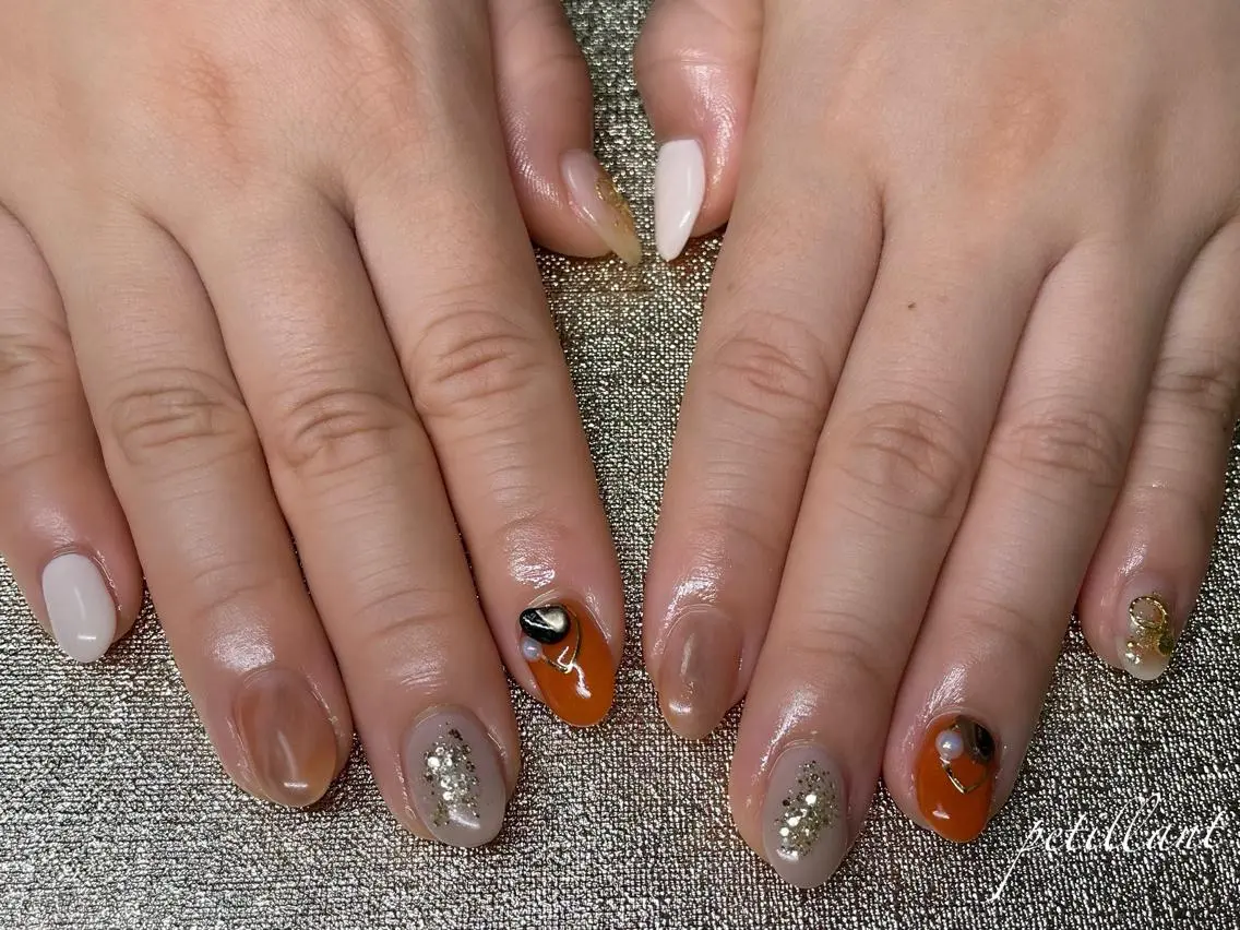 ネイル nail salon petillantのネイルデザイン