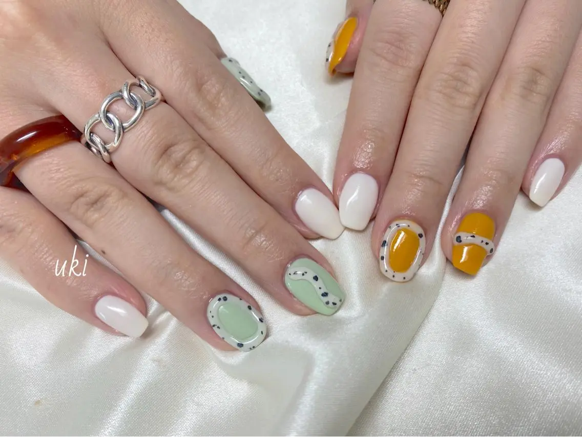 ネイル ハンドネイル Ameri nail /UKIのネイルデザイン