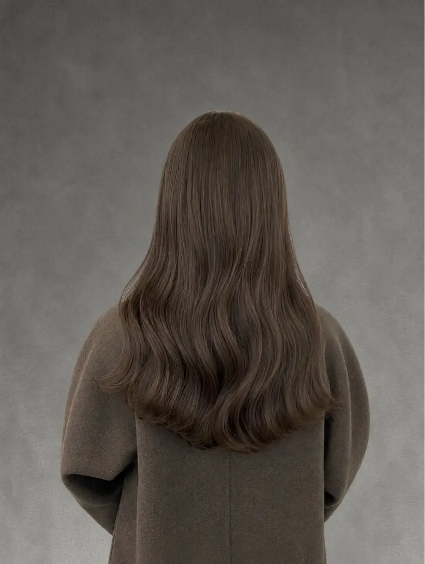 カラー 坂井 朱里のヘアスタイル