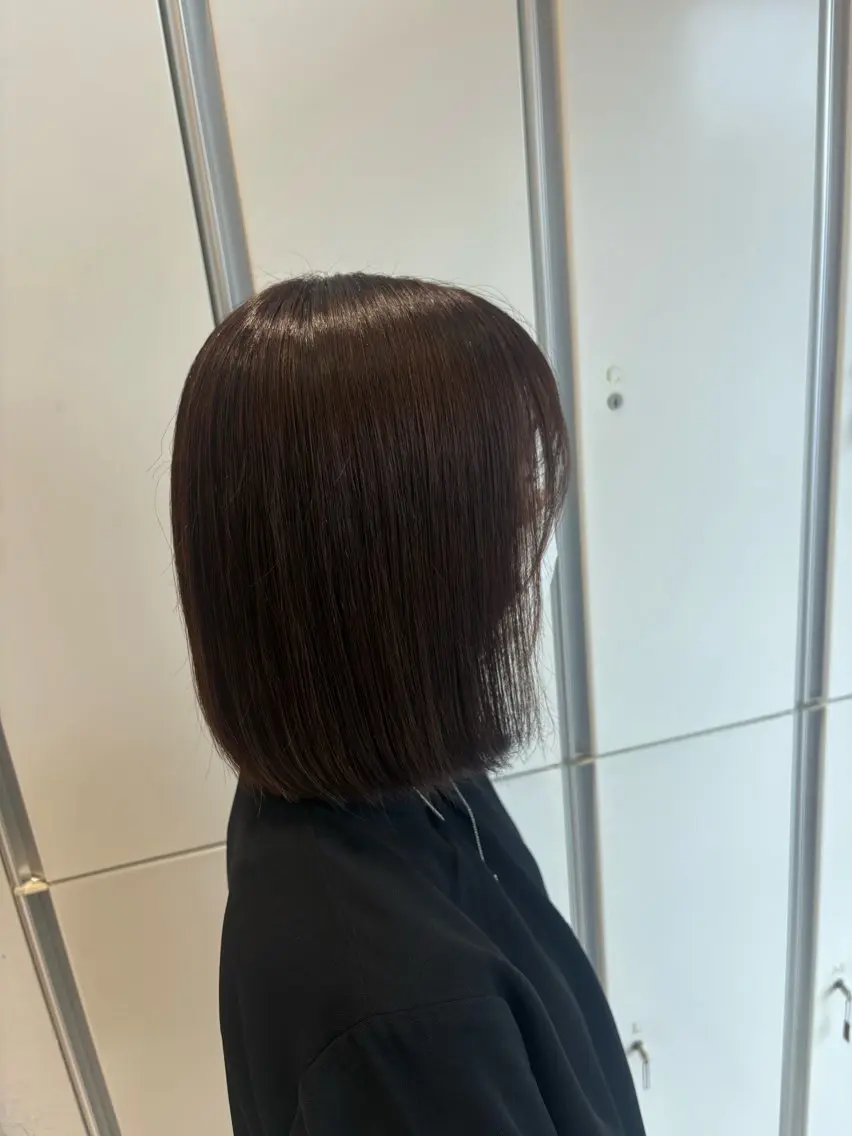 ミディアム 小畑 結衣のヘアスタイル