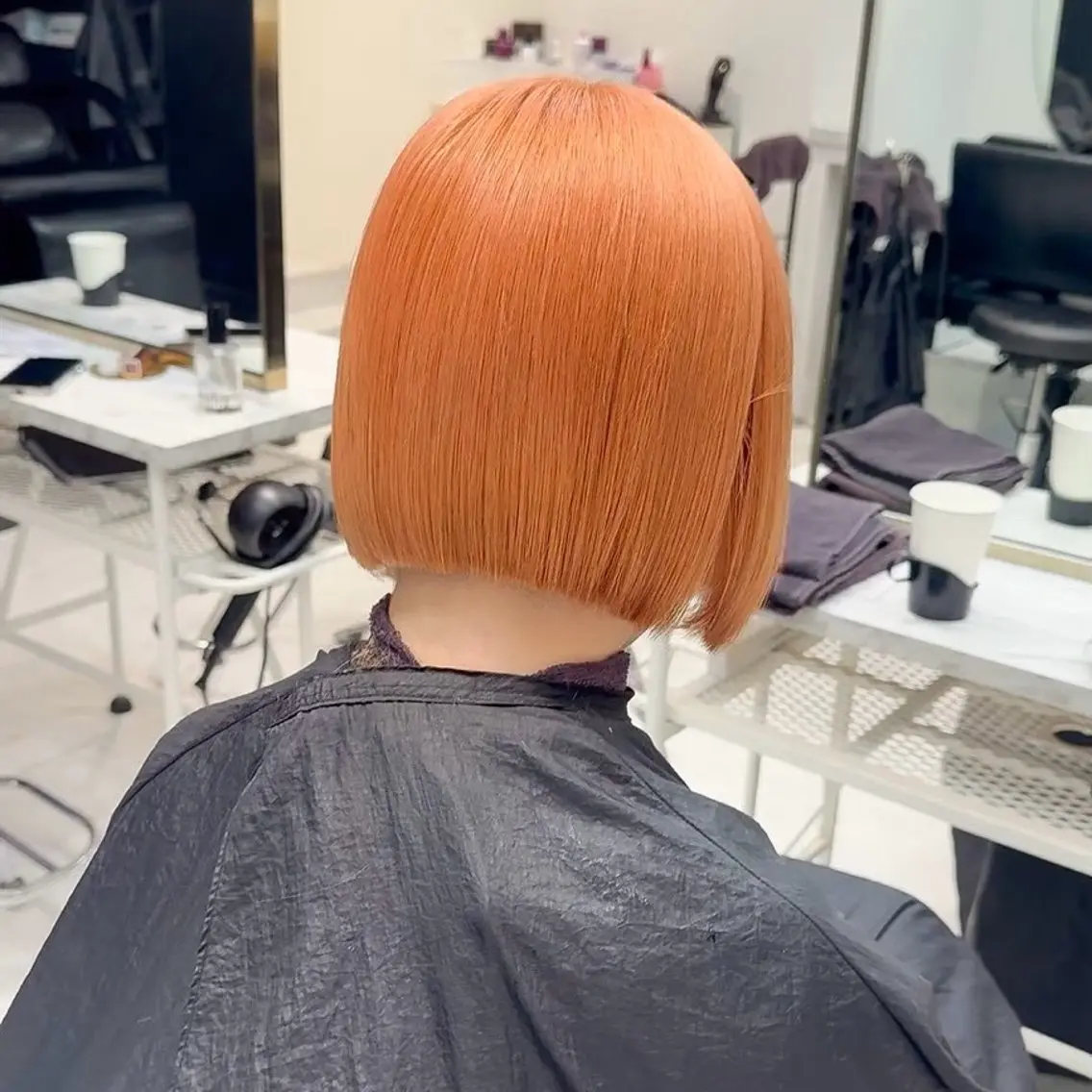 《🧡オレンジにしたい方🧡》🤍Wカラー（ケアブリーチ）🤍の写真