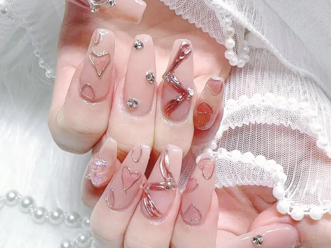 ネイル 持ち込み 🎀cute nail🎀トレンドのネイルデザイン