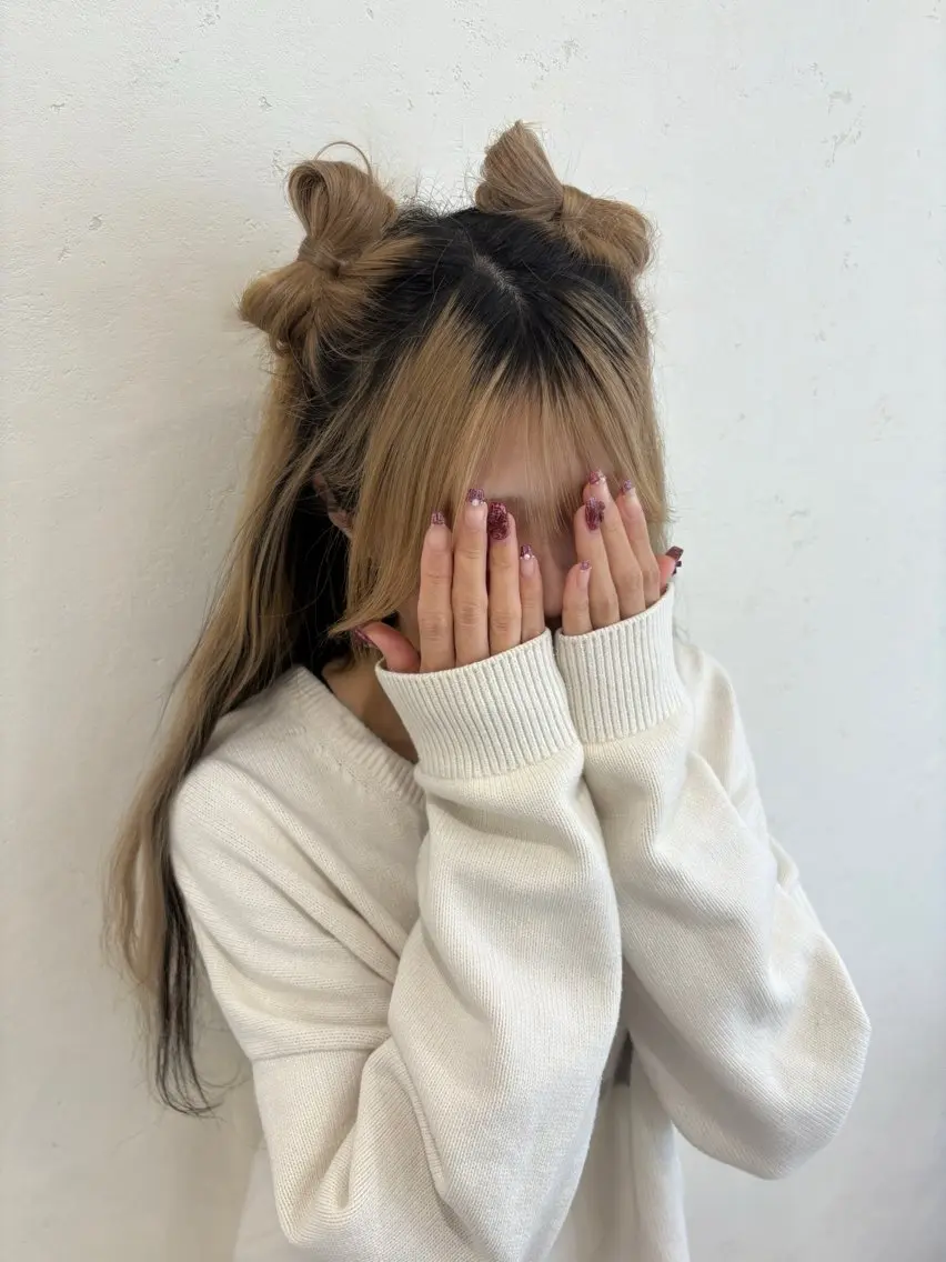 ロング ヘアアレンジ yua モデル募集のマツエク・マツパデザイン