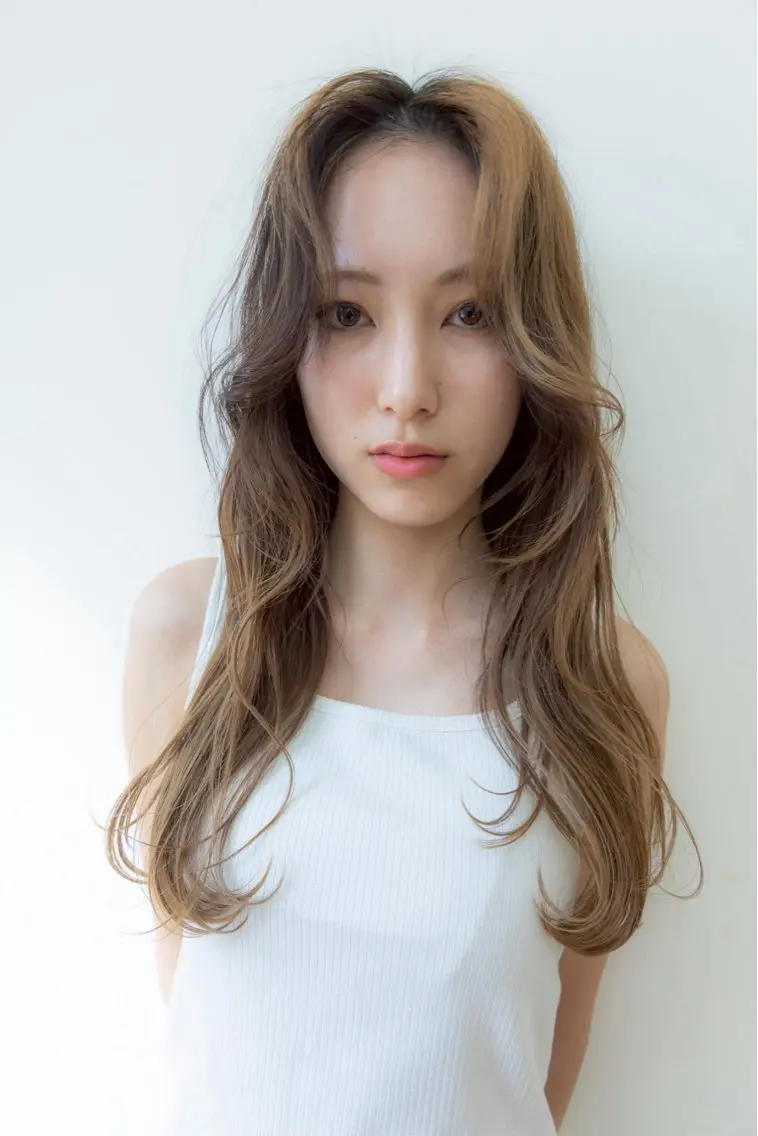 ロング 🔆韓国 norika🔆のヘアスタイル