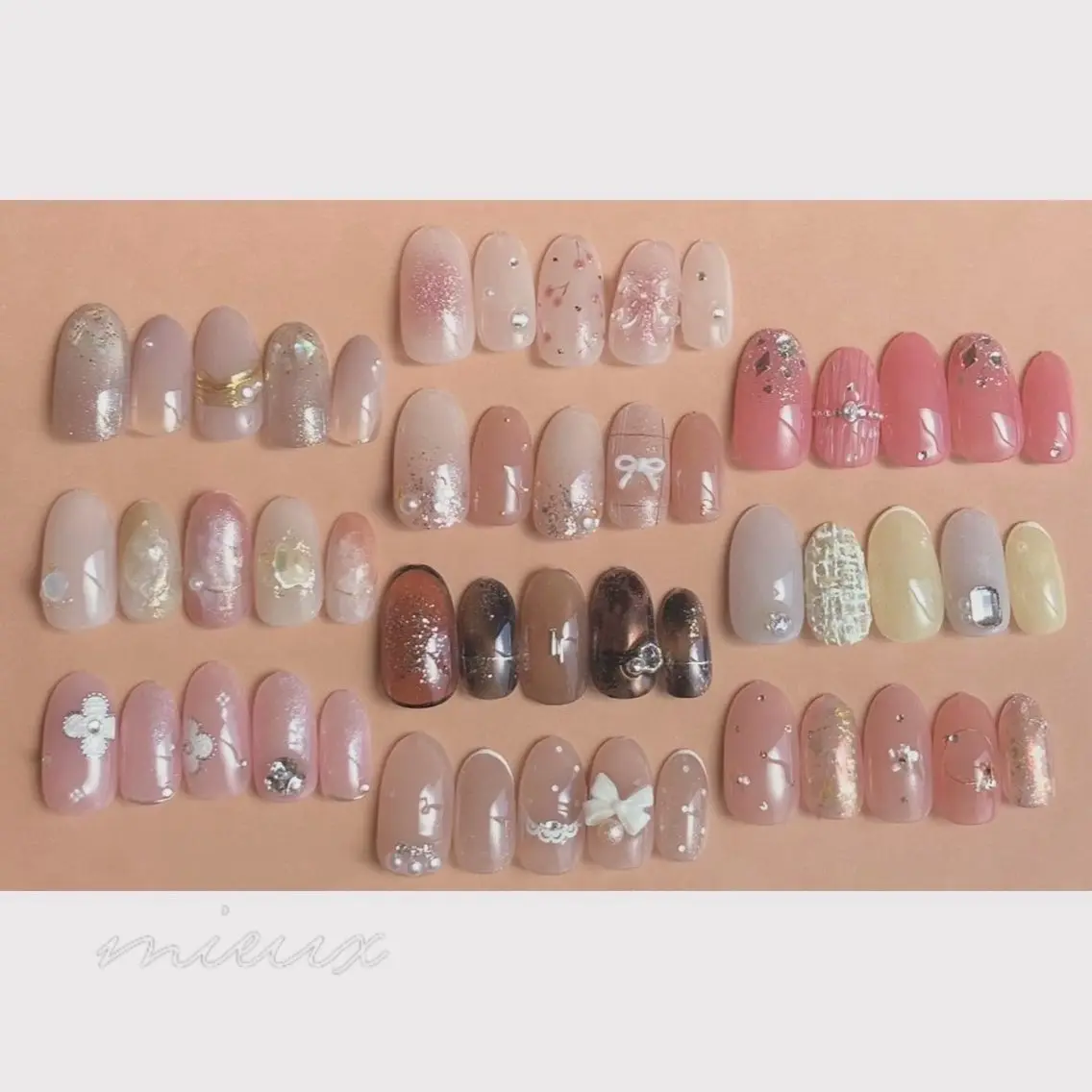 ネイル ハンドネイル nailsalon mieuxのネイルデザイン