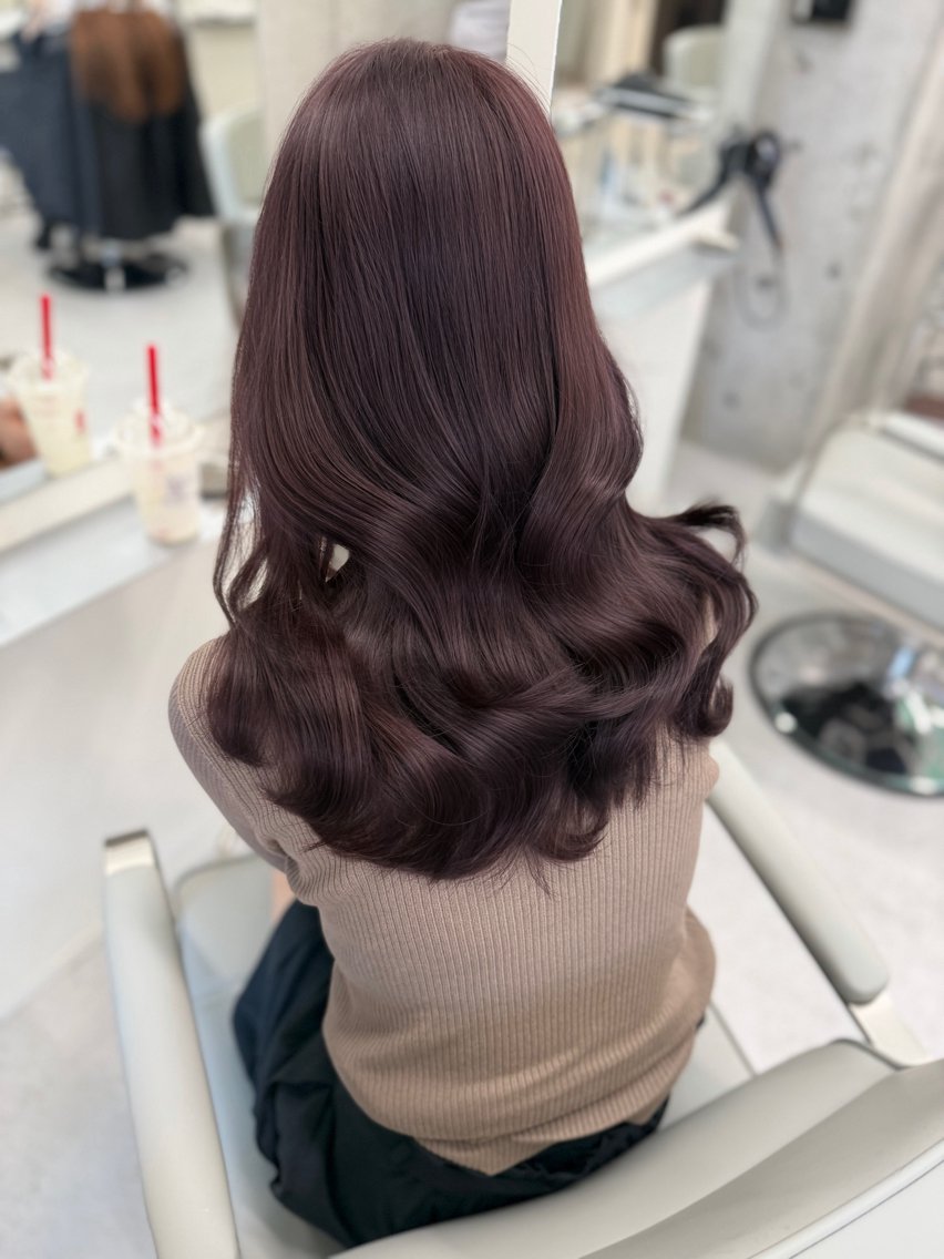ロング ヘアカラー トリートメント ダブルカラー特化/ 栄/TAKESHIのヘアスタイル