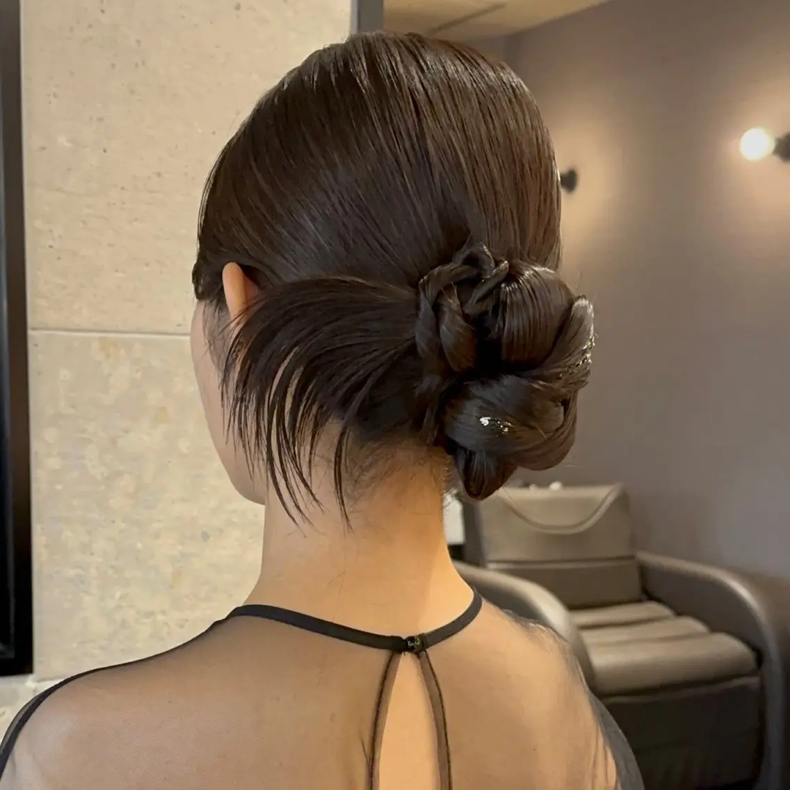 【式典などの行事等に💐】🫧フルアップアレンジ🫧お呼ばれヘアに最適💕編みおろしなども🎀の写真