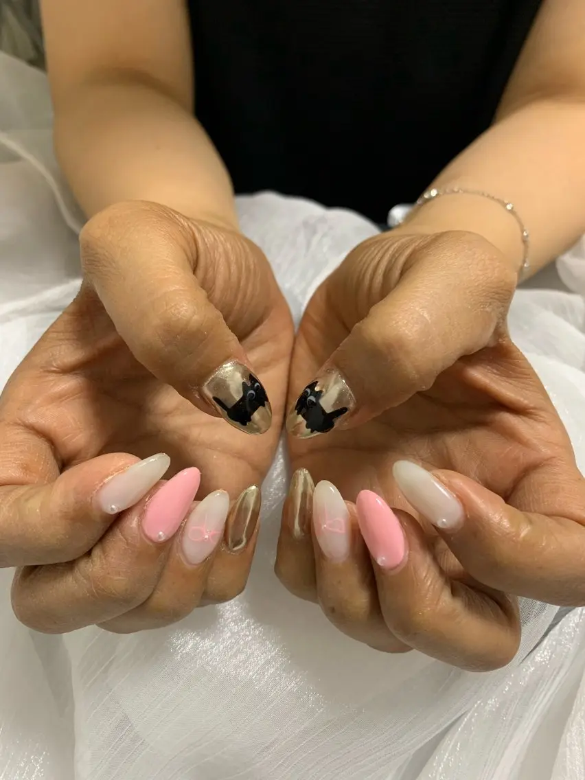 ネイル ハンドネイル しょう えんきんのネイルデザイン