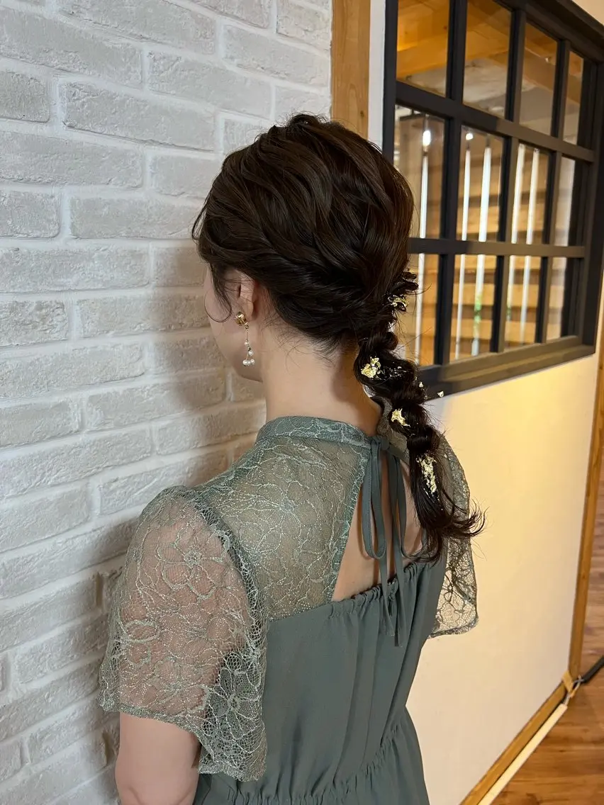 ロング ヘアアレンジ Topstylist YUKIのヘアスタイル