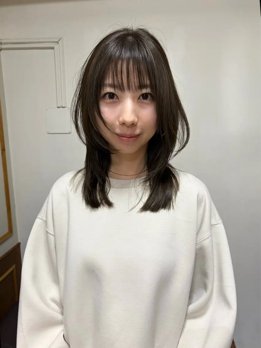 【✨おすすめ✨】カット&カラー&サブリミック3stepトリートメント&マイクロバブルmarbb頭皮マッサージ付きの写真