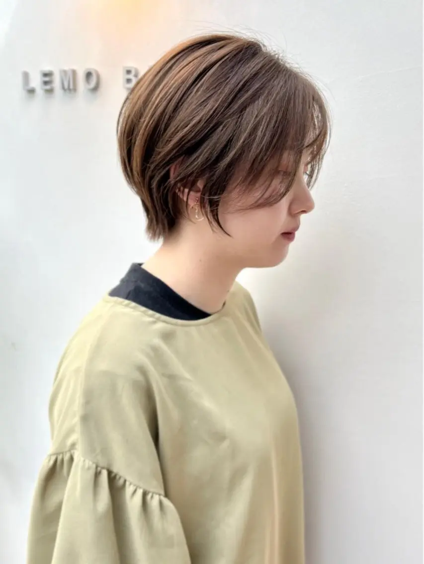 ショート メンズパーマ/ ハイトーン/タニザキのヘアスタイル