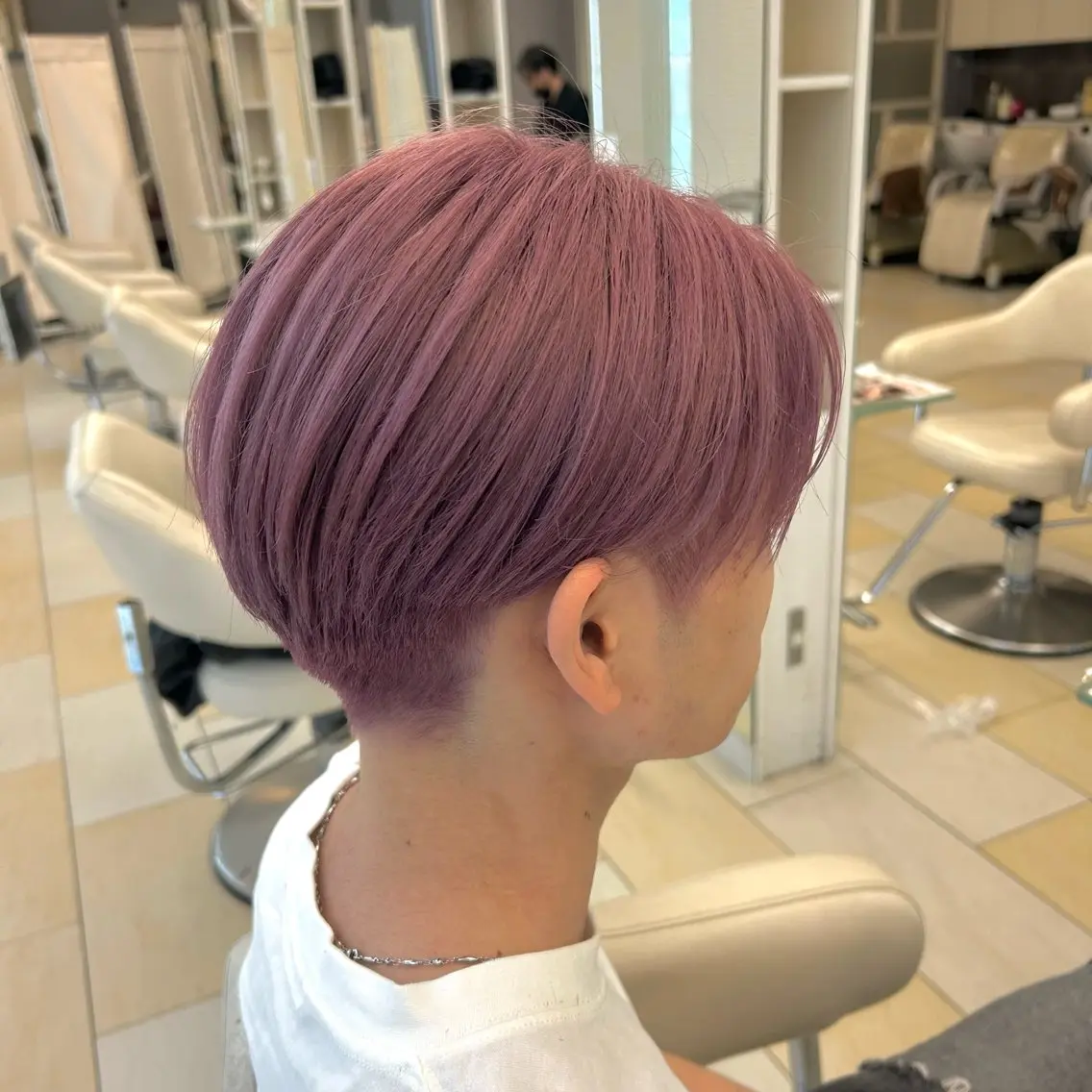 カラー メンズ カット ヘアカラー 牧 ゆりか𓋈のヘアスタイル