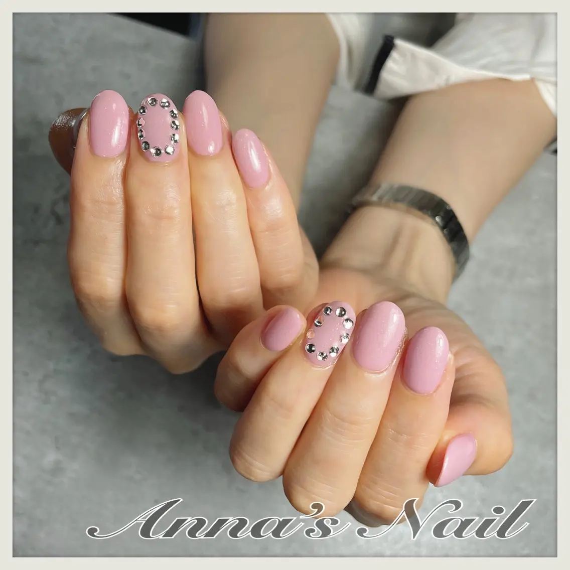 ネイル 清口 杏奈のネイルデザイン