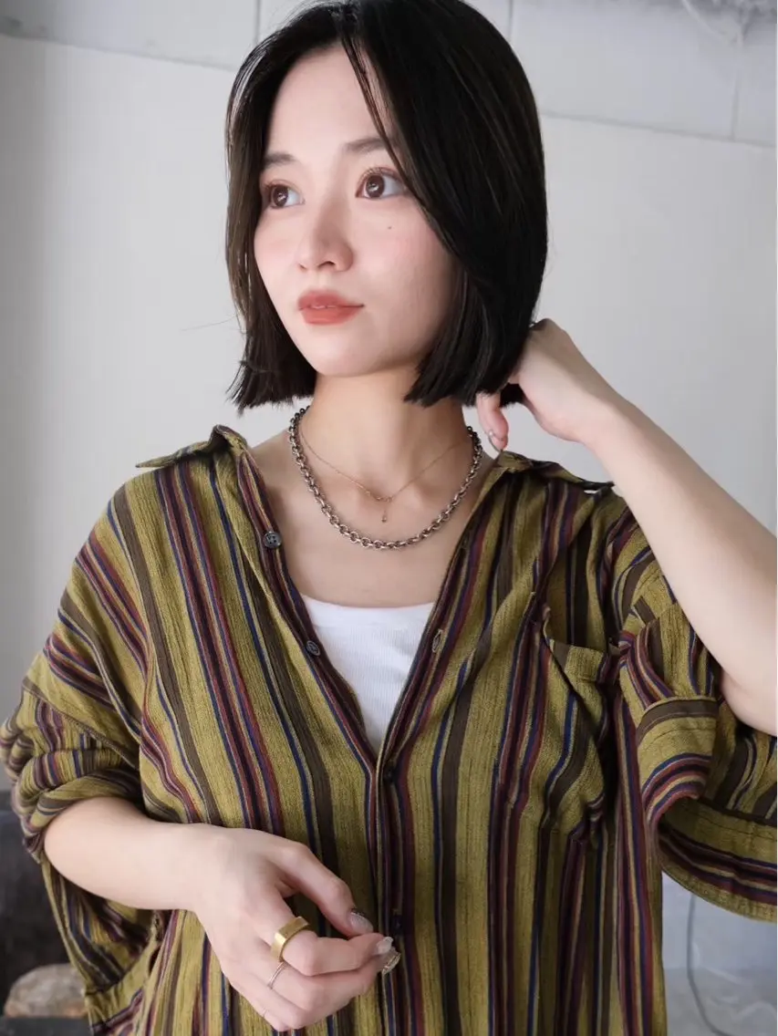 ミディアム カット レディースパーマ 🧺🪽/SHUNOのヘアスタイル