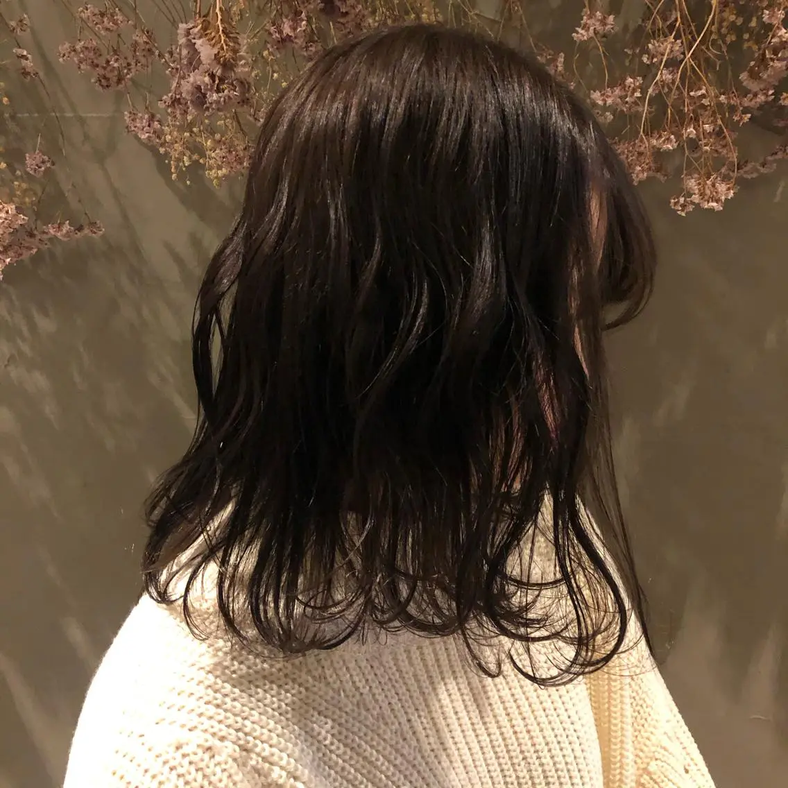ミディアム カラー qpula misuzuのヘアスタイル