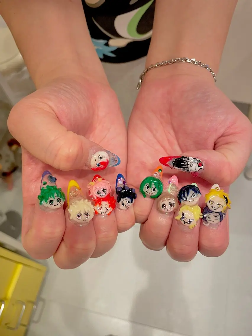 ハンドネイル【オフありなし】🪄3Dネイル3個まで❣️の写真