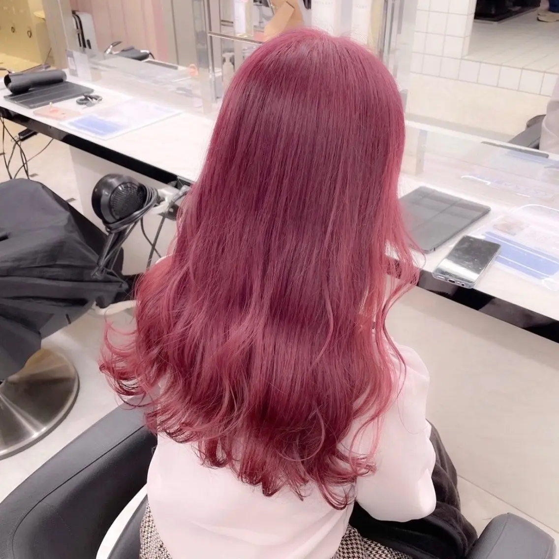 カラー カット ヘアカラー トリートメント ヘアセット girlな暖色ヘア 🪽🫧ハルナ🎀のヘアスタイル