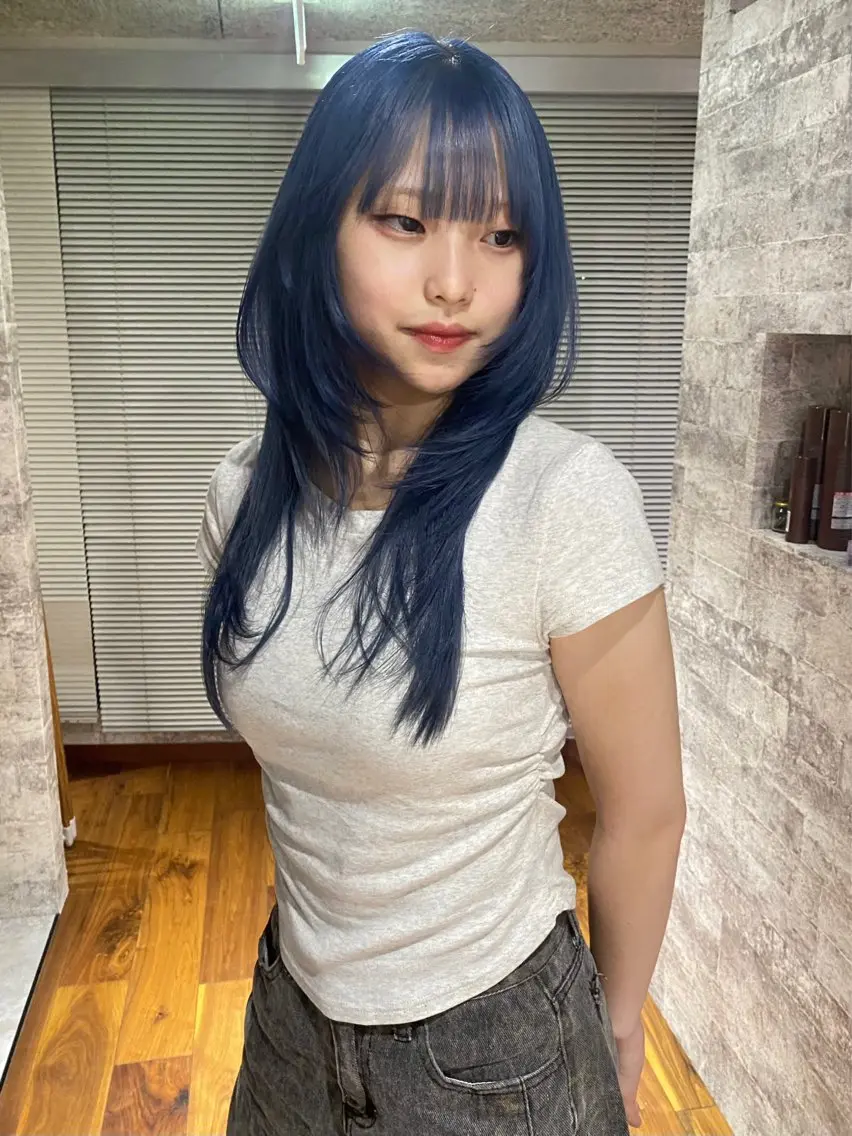 ロング カラー カット ヘアカラー トリートメント mai / linoah˚✧のヘアスタイル