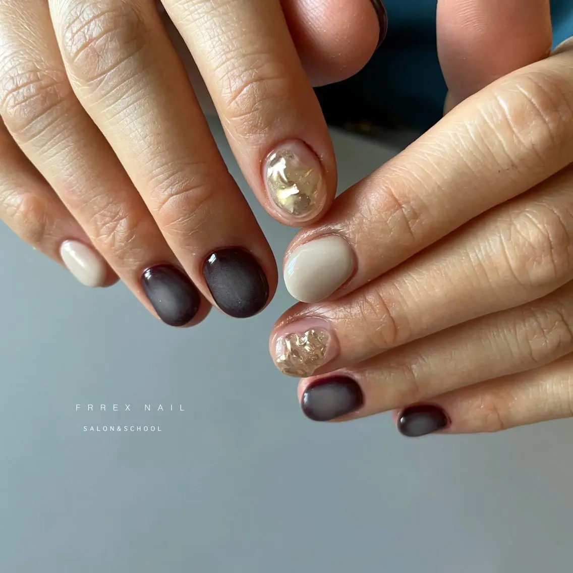 ネイル ハンドネイル ハンドケア freex nail /ニュアンス/個性派のネイルデザイン