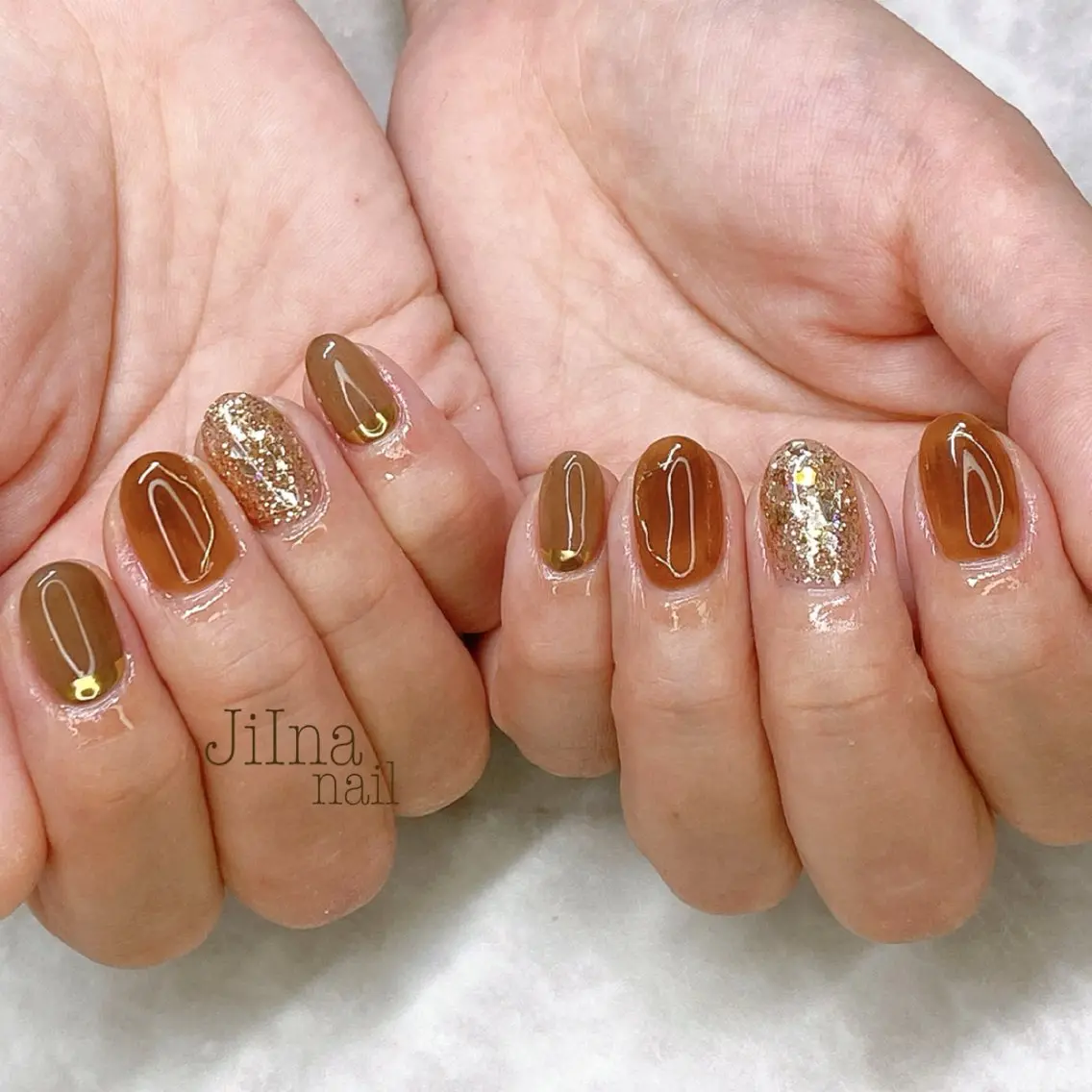 ネイル 持ち込み JiIna nailのネイルデザイン