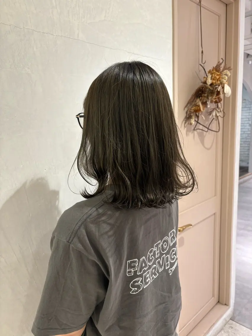 ミディアム 小林 篤滋郎のヘアスタイル