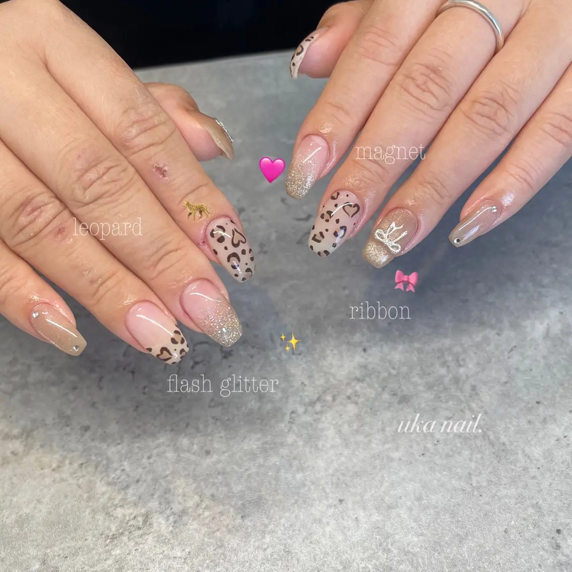 ネイル ハンドネイル uka nailのネイルデザイン