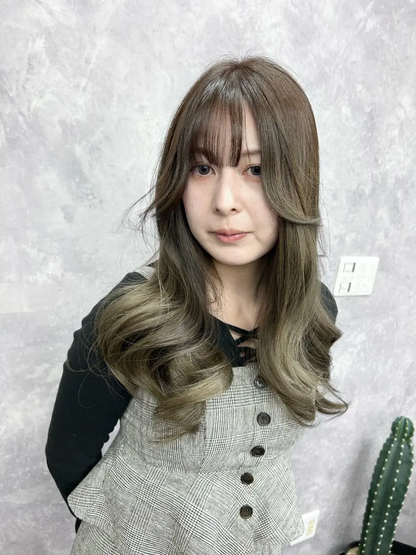 ロング カット ヘアカラー AN'TIA小作代表 ⭐︎kazuma⭐︎のヘアスタイル