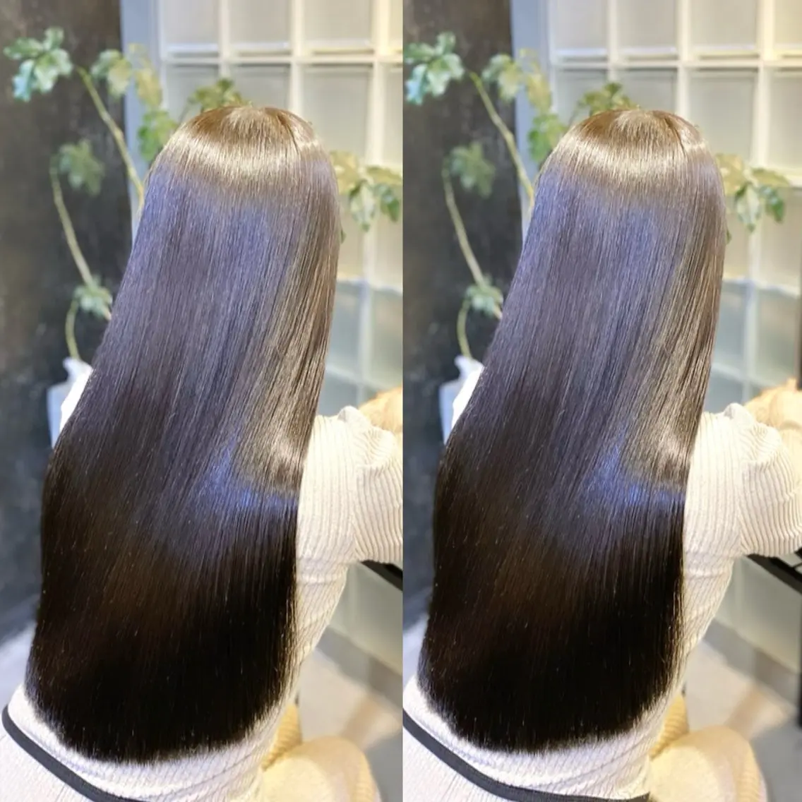 ロング カット ヘアカラー トリートメント 艶髪/髪質改善 🩶Mitsukiのヘアスタイル