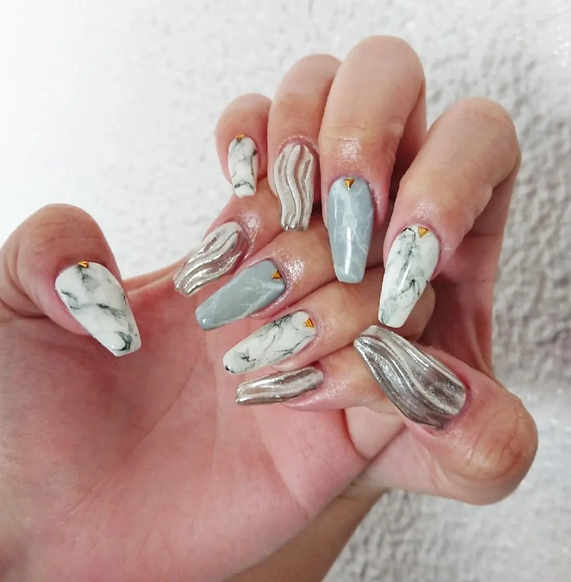 ネイル 大理石ネイル(マーブル) Lilith Nailのネイルデザイン