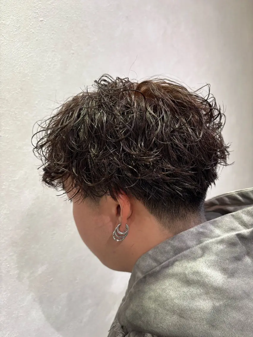 パーマ メンズ walt hayatoのヘアスタイル