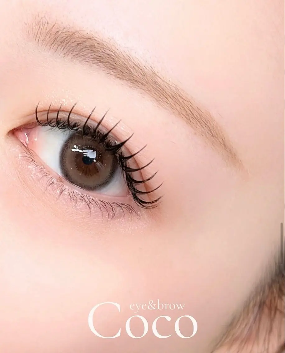 マツエク・マツパ フラットラッシュ eyelash Cocoのマツエク・マツパデザイン