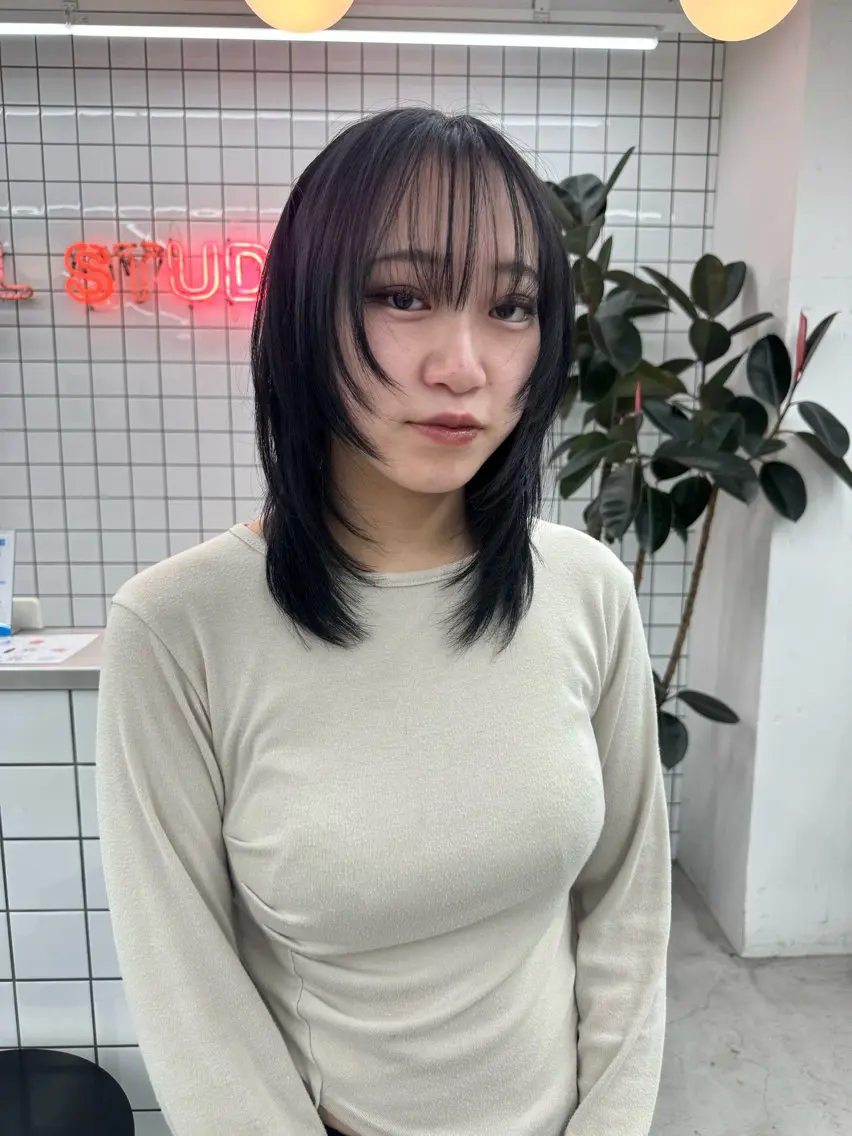 セミロング chinatsu🌙 JILLSTUDIOのヘアスタイル