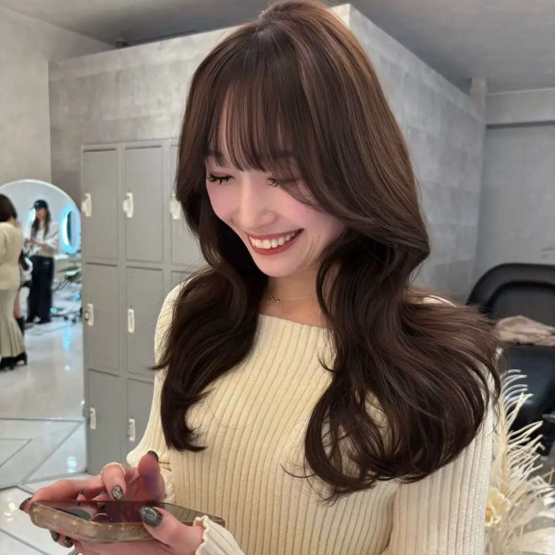 ロング 透明感カラーモデル ｜kanakoのヘアスタイル