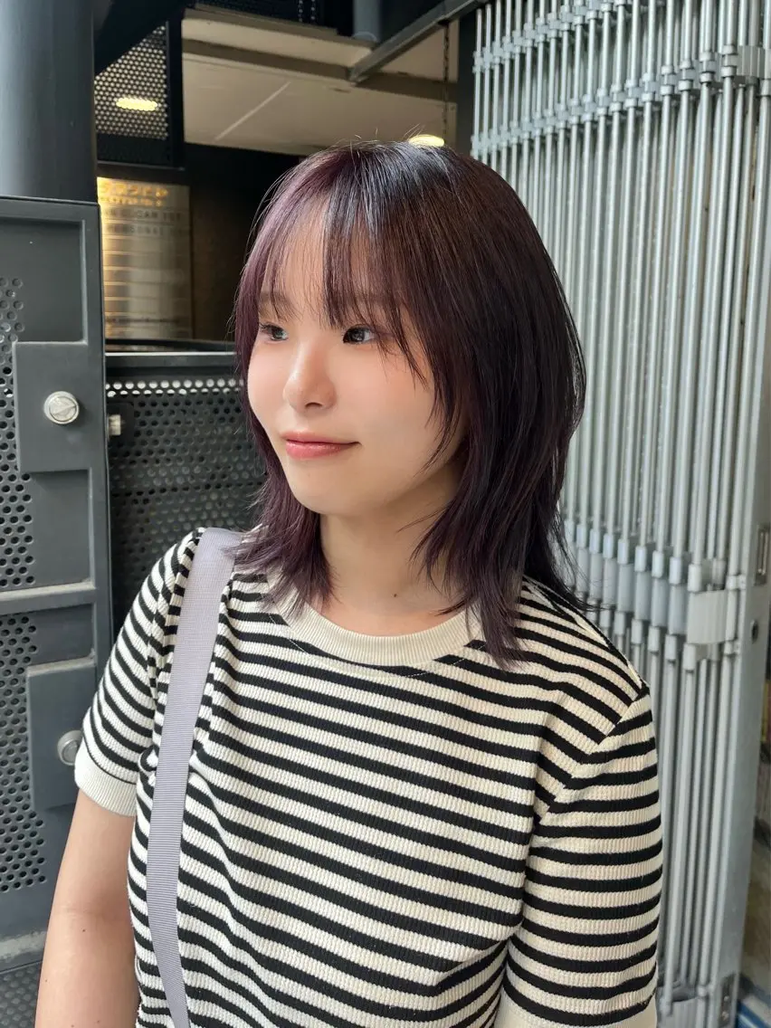 ミディアム aimi 渋谷原宿のヘアスタイル
