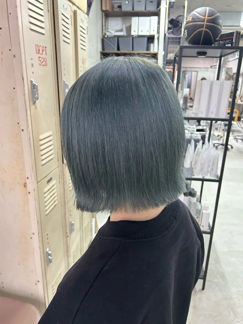 ミディアム カラー 櫻井 なんなのヘアスタイル