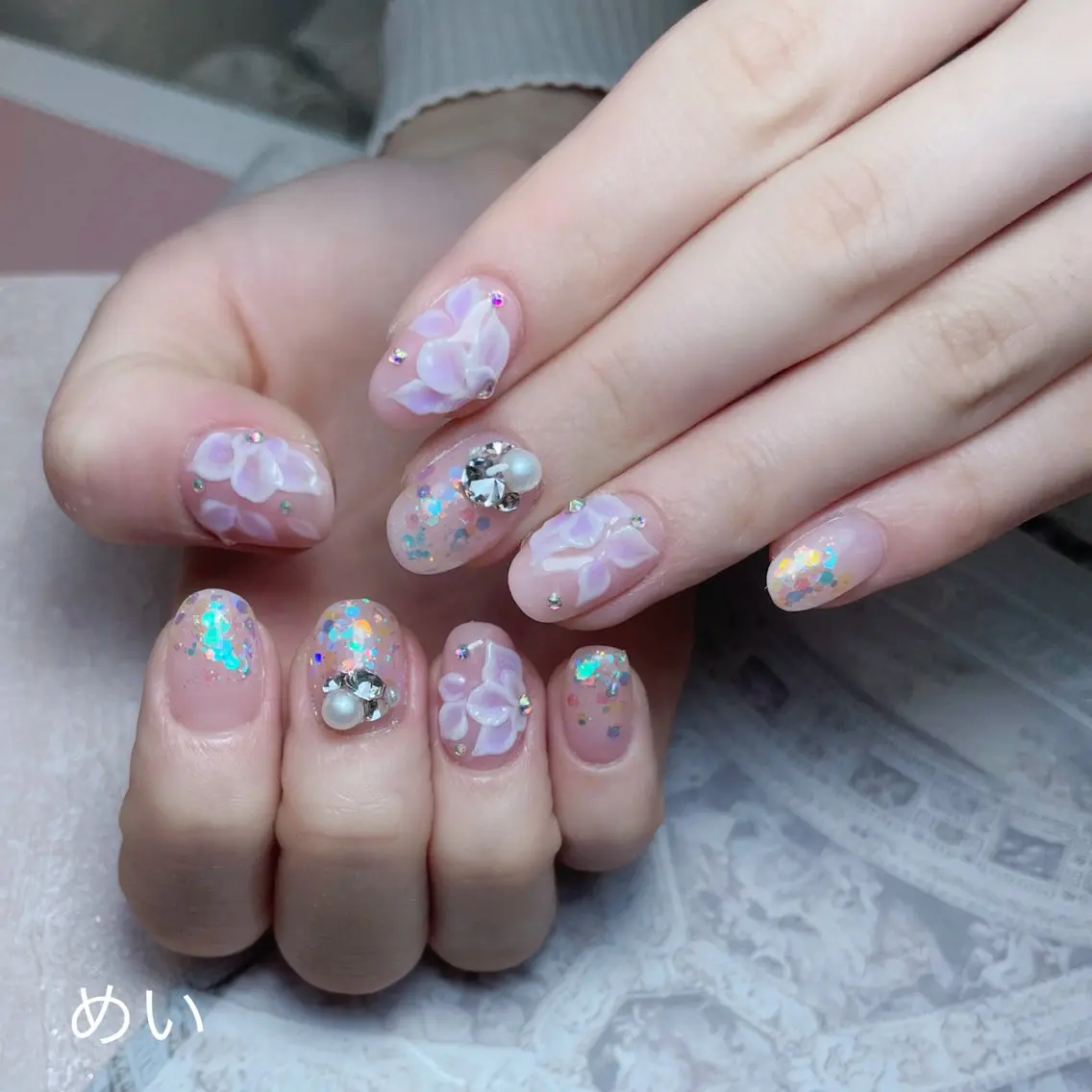 ネイル ハンドネイル princess スカルプ専門店のネイルデザイン