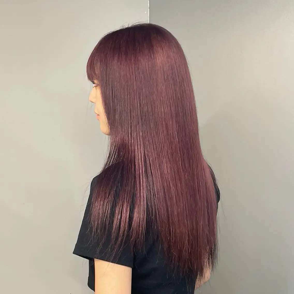 ロング カラー ヘアアレンジ fifth 石川 凪のヘアスタイル