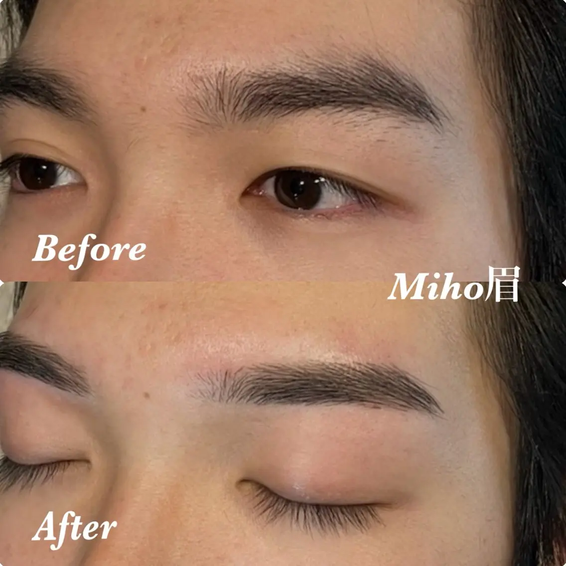 メンズ アイブロウ メンズ眉毛専門⚡️ Mihoの眉毛・アイブロウイメージ