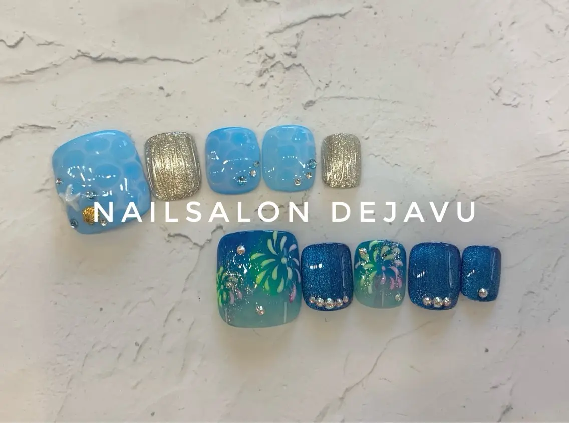 ネイル フットネイル Nailsalon Dejavuのネイルデザイン