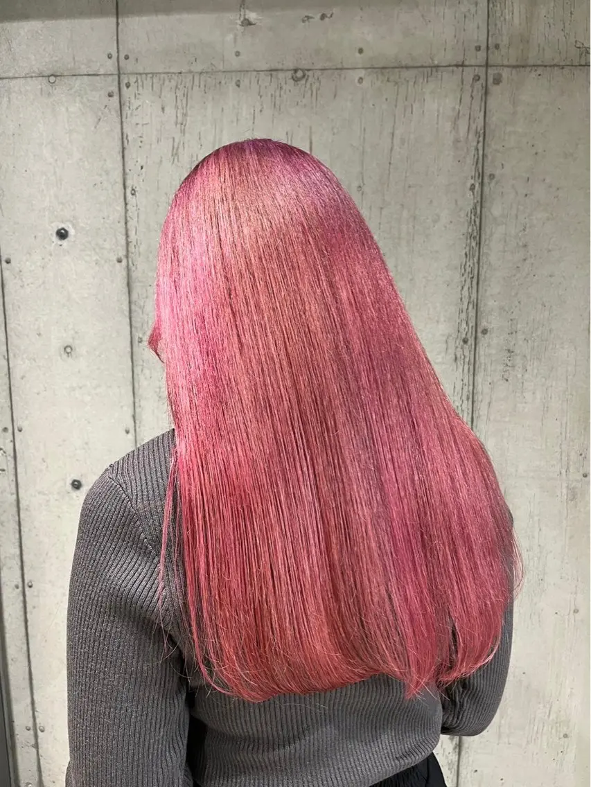 ロング カラー 🤡暖色ウルフ 🤡みさきのヘアスタイル