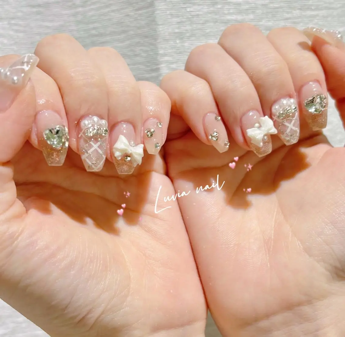 ネイル ハンドネイル 🎀Luvia nail 池袋✨のネイルデザイン