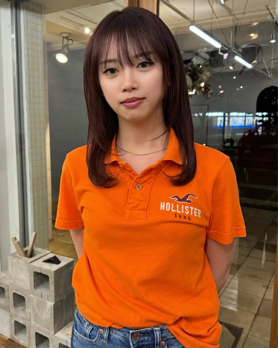 カラー ヘアカラー たけかわ みちのヘアスタイル