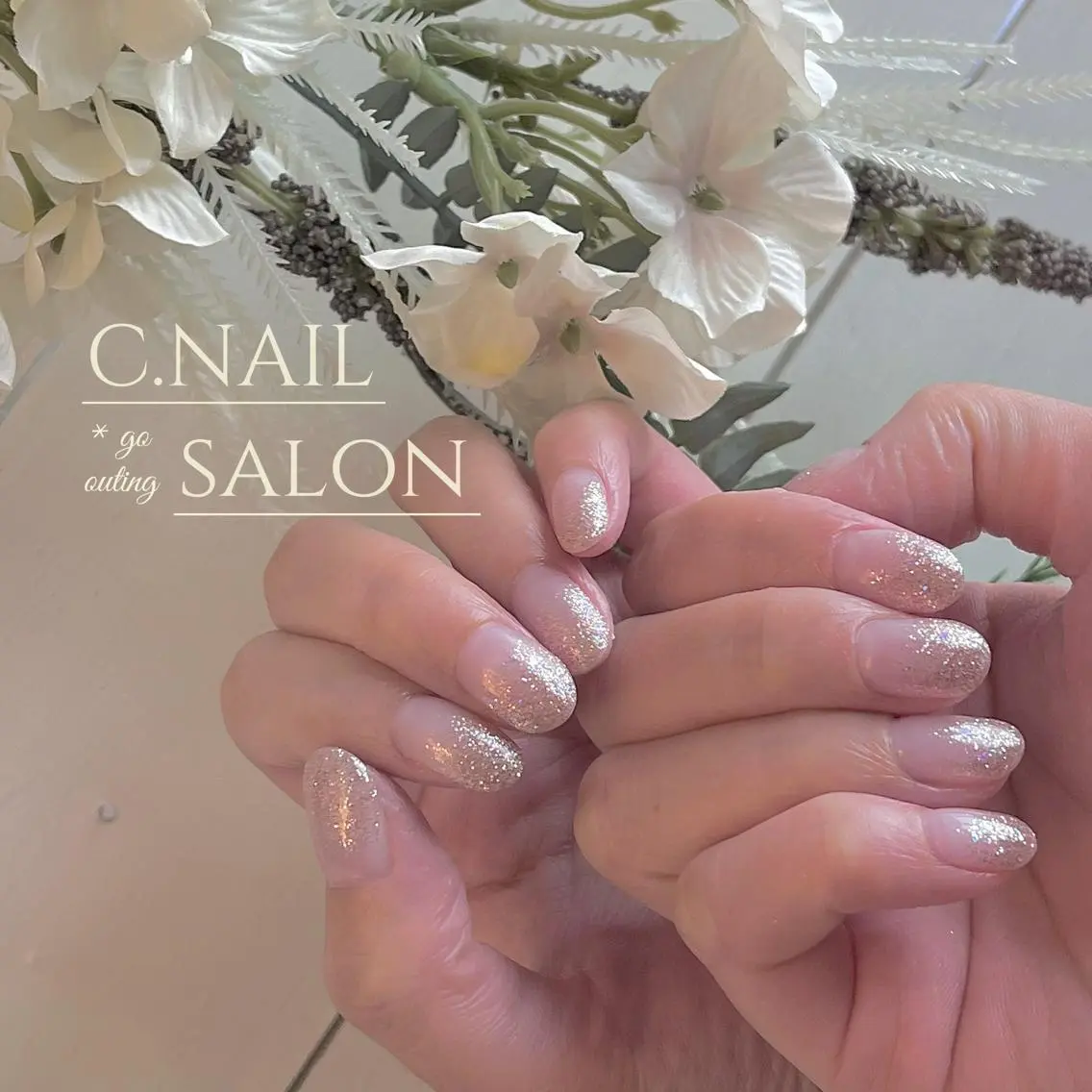 ネイル フットネイル ジェルネイル ニュアンスネイル ワンカラーネイル パラジェル C.Nail &Eyeのネイルデザイン