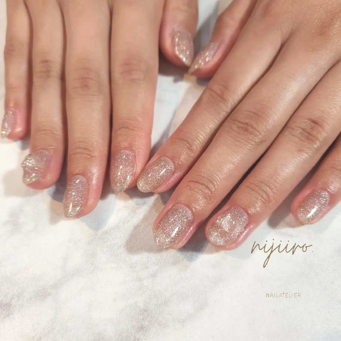 ネイル ハンドネイル nijiiro🌈 サトウのネイルデザイン