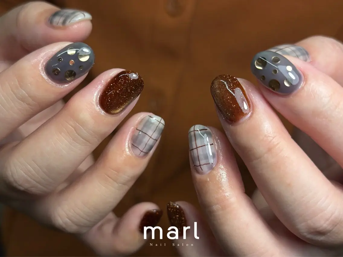 ネイル ハンドネイル marl あやかのネイルデザイン