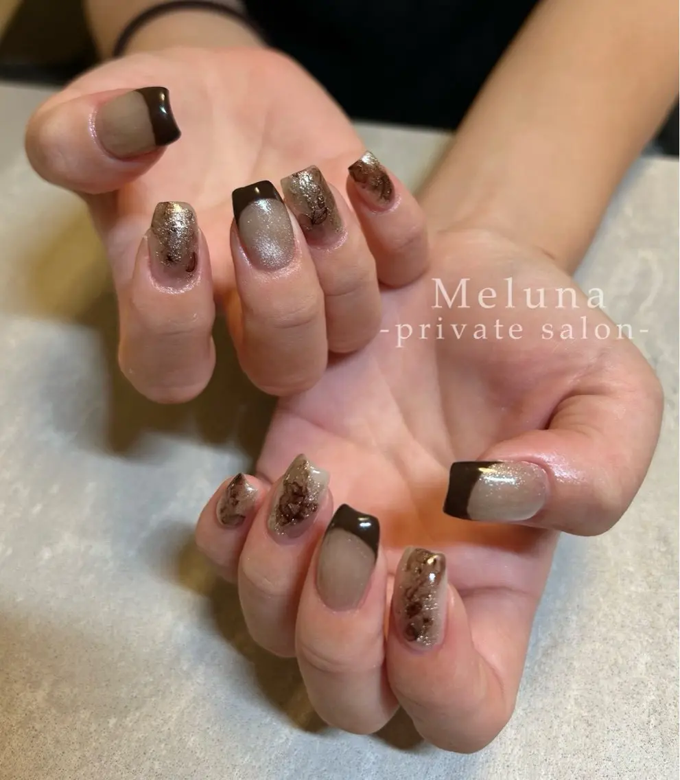 ネイル ハンドネイル Meruna .ﾒﾙｰﾅ.のネイルデザイン