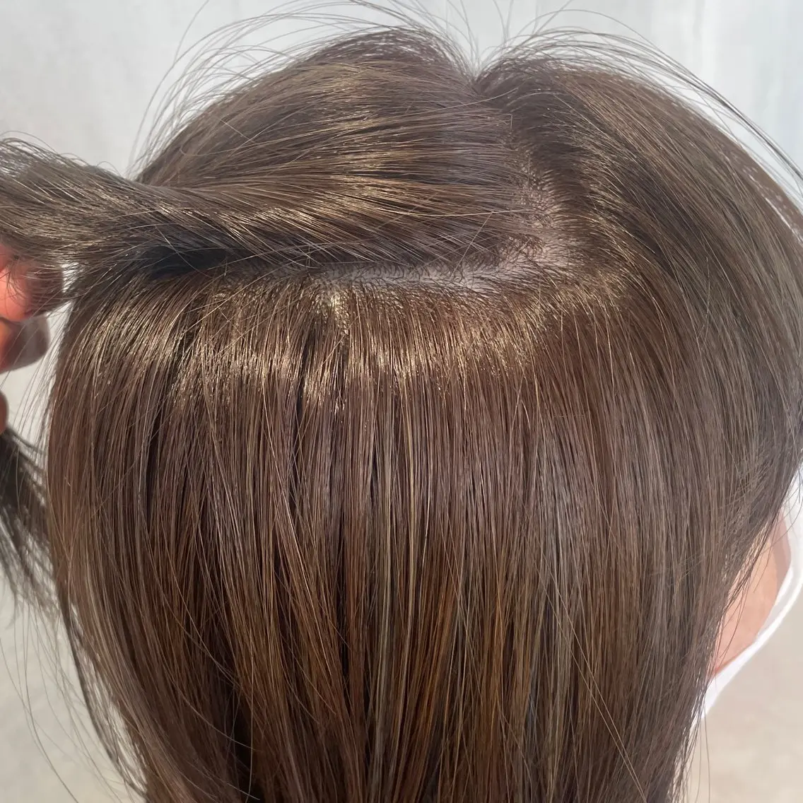 ミディアム カラー 透明感カラー ハイライトカラー ハイライト ヘアカラー matka白髪ぼかし 大人ヘア/KEIKOのヘアスタイル