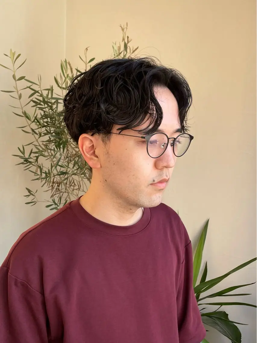 メンズ パーマ 🌱メンズ特化🌱 ニュアンス/リョウガのヘアスタイル