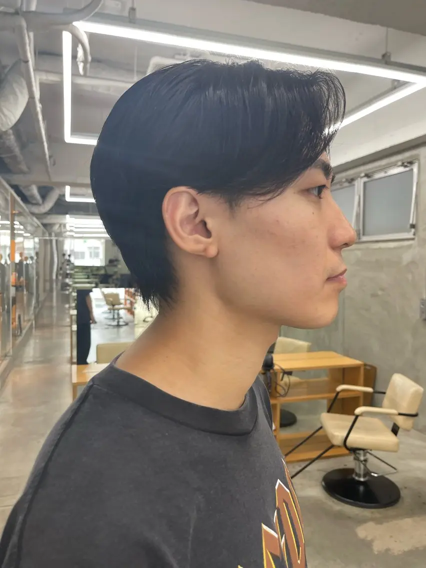 メンズ メンズカット パーマ[佐橋]のヘアスタイル