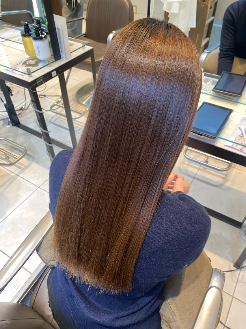 ロング 韓国ヘア🍒渡辺 咲🍒のヘアスタイル